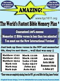 KJV vs NIV | Kjv Bible | Pinterest | Bible Verses via Relatably.com