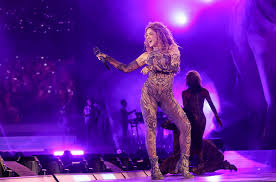 Shakira performing at MetLife Stadium
