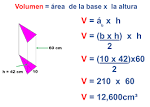 Formula area prisma triangular