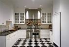 Black and White Tile Black and White Vinyl Flooring - Armstrong