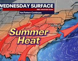 DC weather: Record heat possible Wednesday as temperatures push into the 90s