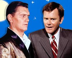 Bewitched 1964 TV series Elizabeth Montgomery as Samantha Stephens Dick York Dick Sargent as Darrin Agnes Moorehead as Endora television stills ABC show twitching nose, AI generated