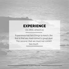 Experience Quotes via Relatably.com