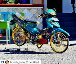 Image result for fotO MODIFIKASI motor BEBEK 110