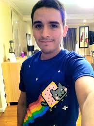 Christopher Torres spent about four hours one evening in early April creating Nyan Cat -- an animated feline with a Pop-Tart for a body that flies through ... - christopher-torres-nyan-cat-creator