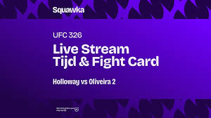 UFC 326 Kijken Live Stream – Holloway vs Oliveira 2. Tijden en Fight Card