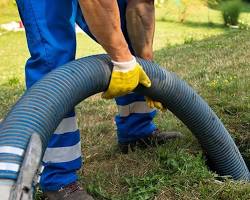 Image of septic tank being pumped