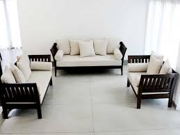 Image result for WOODEN SOFA SET
