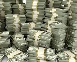 Image of Piles of Money
