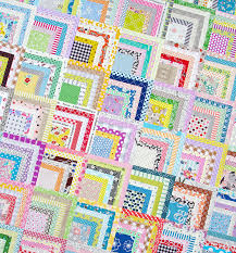 Résultat de recherche d'images pour "Scrappy 2 1/2 inch square quilt patterns"