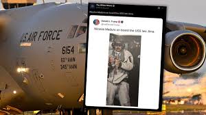 A więc to taką drogą Amerykanie dopadli Nicolasa Maduro. Wszystko zdradziła butelka wody w jego dłoni