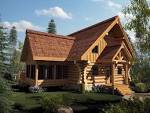 Maison en bois rond