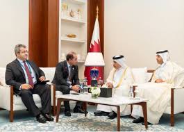 قطر ومصر تبحثان تعزيز التعاون المالي والاقتصادي