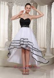 Image result for black and white party dresses for teenagers