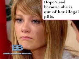 The B&#39;s of TV: Hope Logan - hope-sad-because-shes-out-of-her-illegal-pills