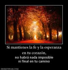 Resultado de imagen de motivacion y esperanza