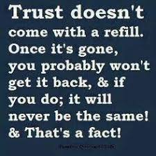 Lost Trust Quotes on Pinterest | Losing Trust Quotes, Drama Free ... via Relatably.com