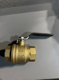 Ball valve FXF tv-bav PN40 DN32 1 1/4” brass IMI TA CW602N ...