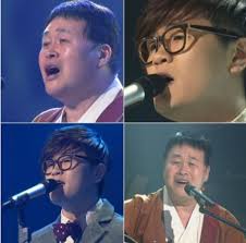 The February 4th episode of KBS &#39;Immortal Song 2&#39; was a continuation of last week&#39;s homage to legendary singer, Song Chang Sik. - mens-shin-yong-jae-is-song-chang-siks-doppelganger-go-jea-impress-on-immortal-song_sido-_0