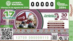 Resultados del Sorteo Superior 2894: números ganadores y premios del viernes 14 de agosto