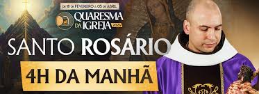 Santo Rosário 2026: Frei Gilson conquista novos recordes de engajamento durante a transmissão ao vivo da Quaresma