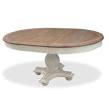 Oval pedestal dining table with leaf Sydney