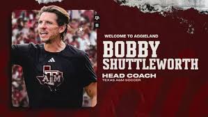 Bobby Shuttleworth Named Head Coach of Texas A&M Soccer