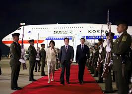 Llega presidente surcoreano a México para visita de Estado de 3 días, la primera en 16 años
