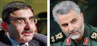 links Issam Haddad_rechts Qassem Suleimani