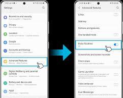 Image of Samsung Galaxy S25 Bixby Routines settings page, showing example routines