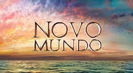 Resultado de imagem para logotipo da novela novo mundo