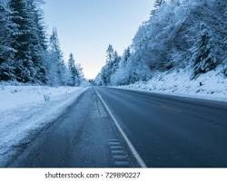 Image of Pacific Coast Highway in winter