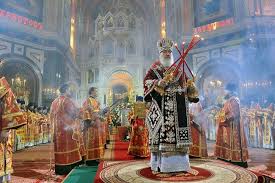 Image result for Easter Mass at Christ the Savior Cathedral, Moscow