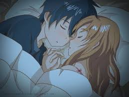 Résultat de recherche d'images pour "asuna et kirito e"