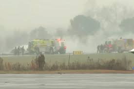 Multiple fatalities reported after plane owned by NASCAR driver Greg Biffle crashes at Statesville airport in North Carolina