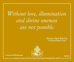 Without love, illumination and divine oneness are not possible ... via Relatably.com