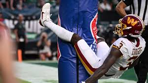 Commanders back Stefon Diggs after costly unsportsmanlike flag - ESPN