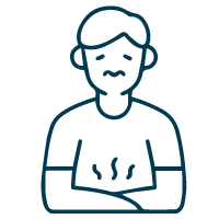 Poor Breathing Mechanics and Restricted Rib Movement Icon