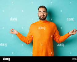 Image of person feeling relaxed and stressfree