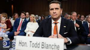 Todd Blanche faces Senate hearing to be Trump's attorney general