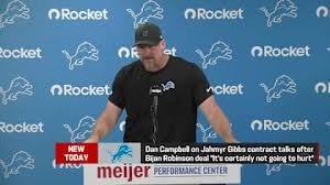 Dan Campbell opens up about Jahmyr Gibbs' potential contract extension | 'The Insiders'