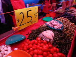 La inflación anual llegó en febrero a 4.02% debido a precios agropecuarios