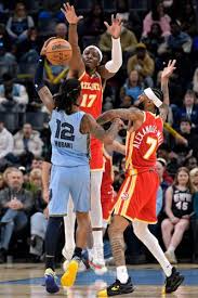 Hawks Grizzlies Basketball