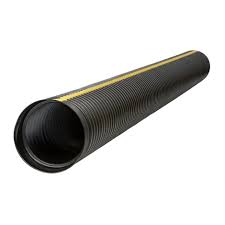 White Cap | 12"X20' DUAL WALL SOLID CORRUGATED PIPE