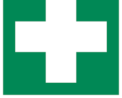 Image of ISO graphical symbol for first aid kit