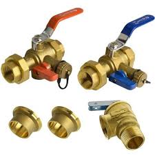 Tankless Water Heater Service Valve Kit Pressure Relief 2 ...