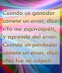 Resultado de imagen para frases para reflexionar sobre los errores