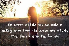 the worst mistake love girl sun boy love quote sad quote sad ... via Relatably.com