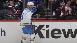 Blues Beat Avalanche in Thrilling Match: Thomas Hat Trick Seals Victory