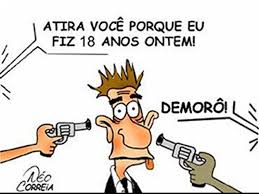Resultado de imagem para violencia charge